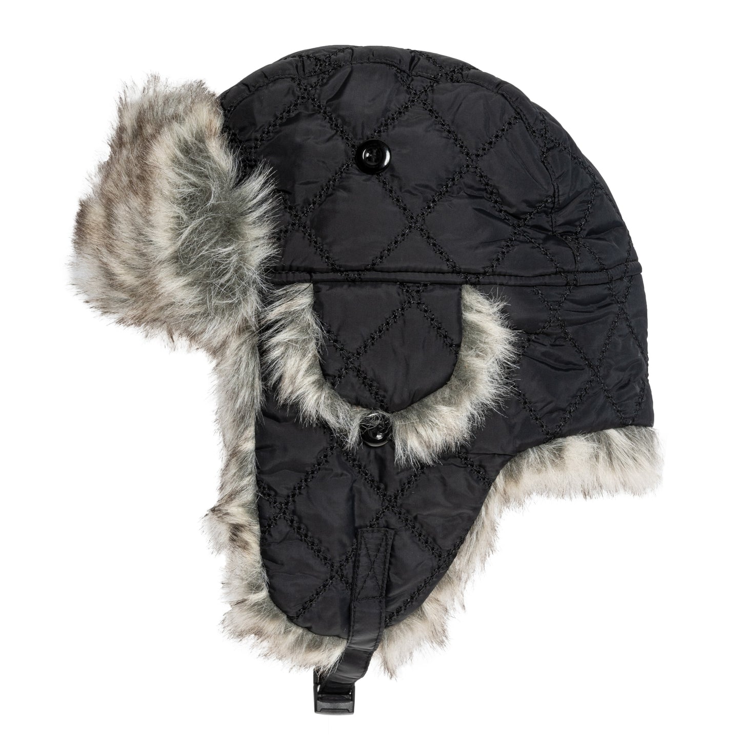 Czapka Mil-Tec Winter Faux-Fur - Black