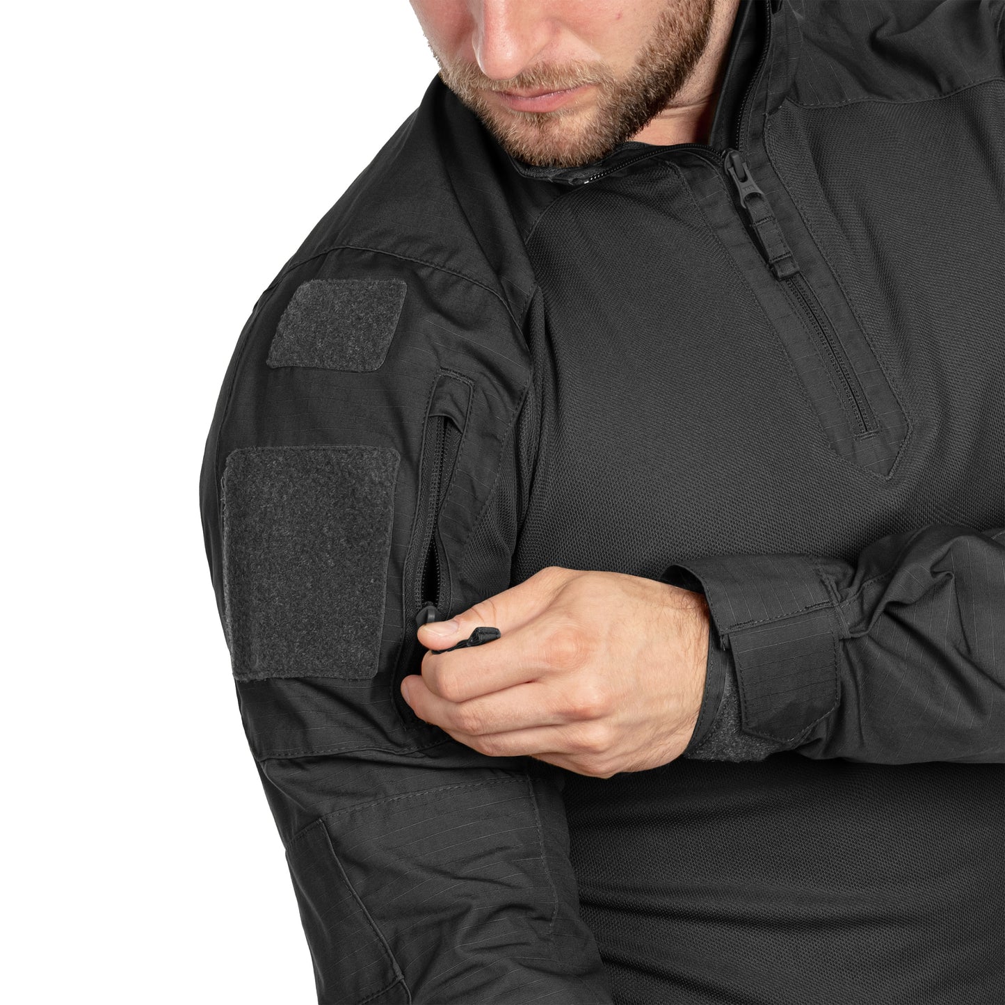 Bluza Helikon MCDU Combat Shirt NyCo Rip-Stop - Black