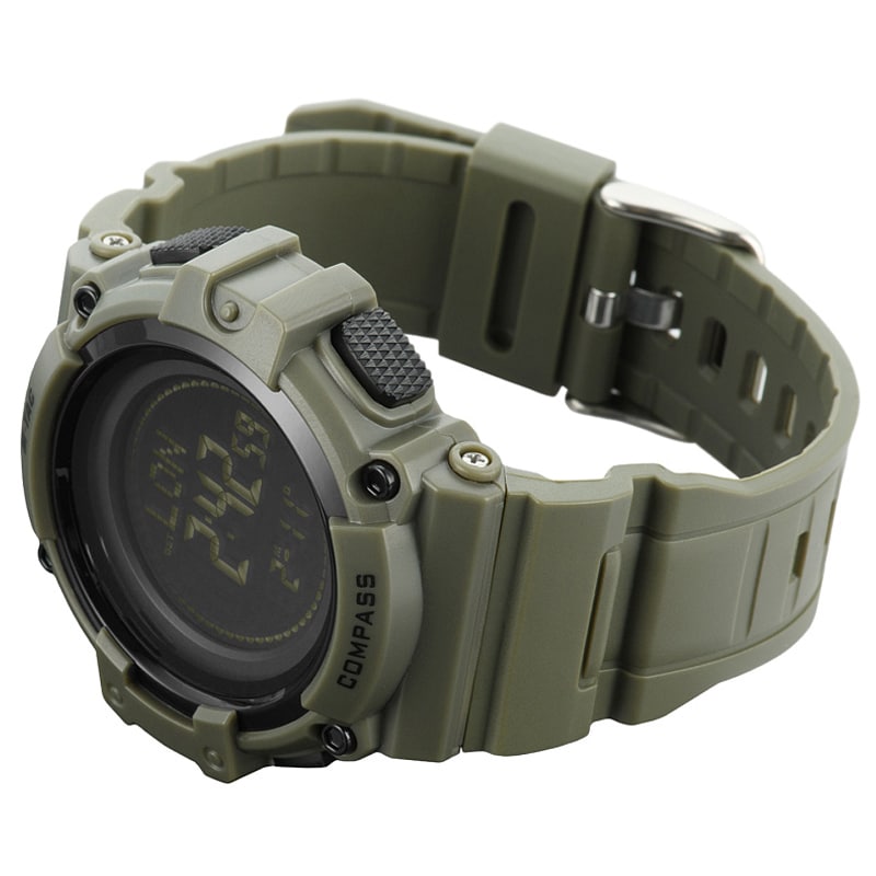 Zegarek taktyczny M-Tac z kompasem 2233 - Ranger Green
