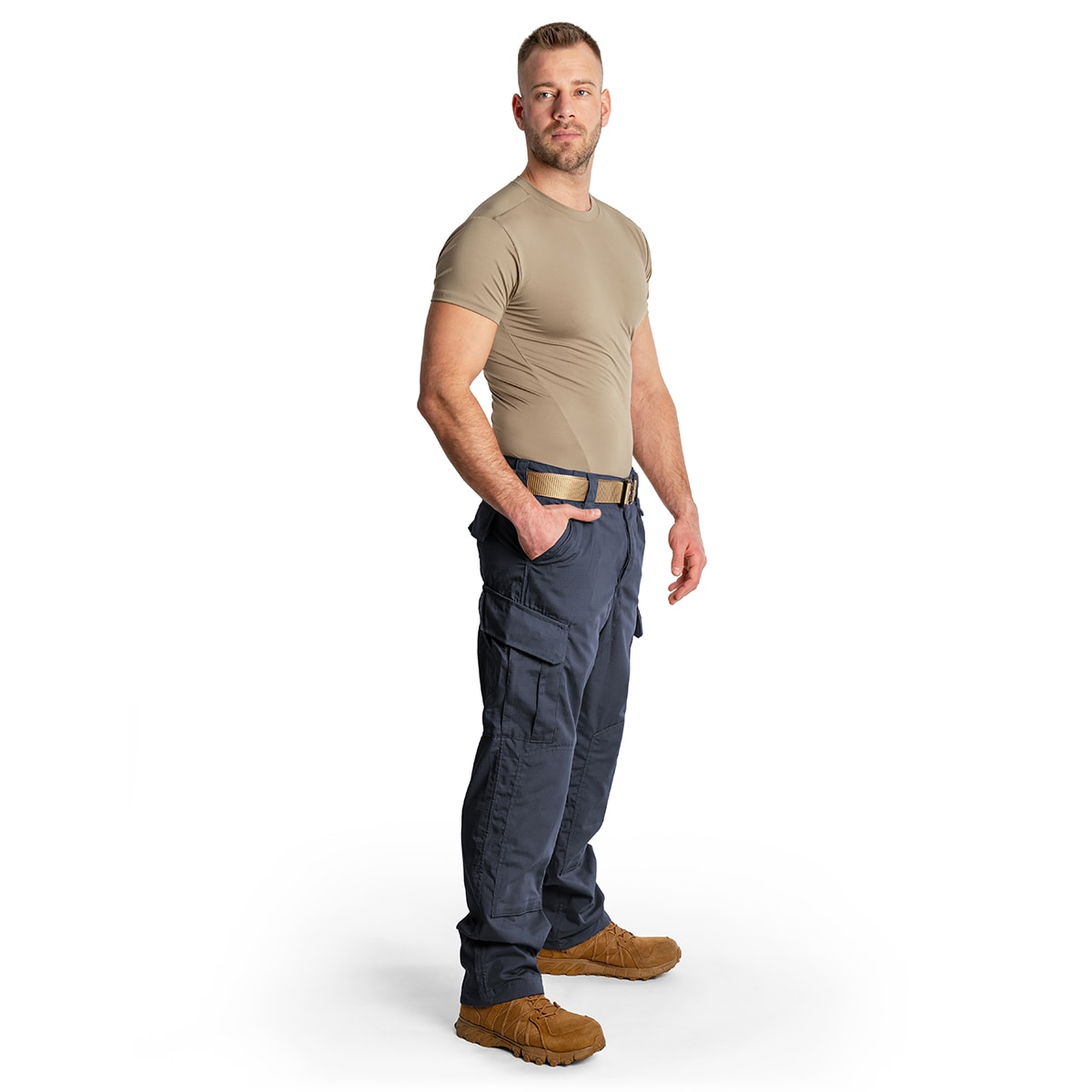 Spodnie wojskowe Texar RipStop WZ10 - Navy Blue
