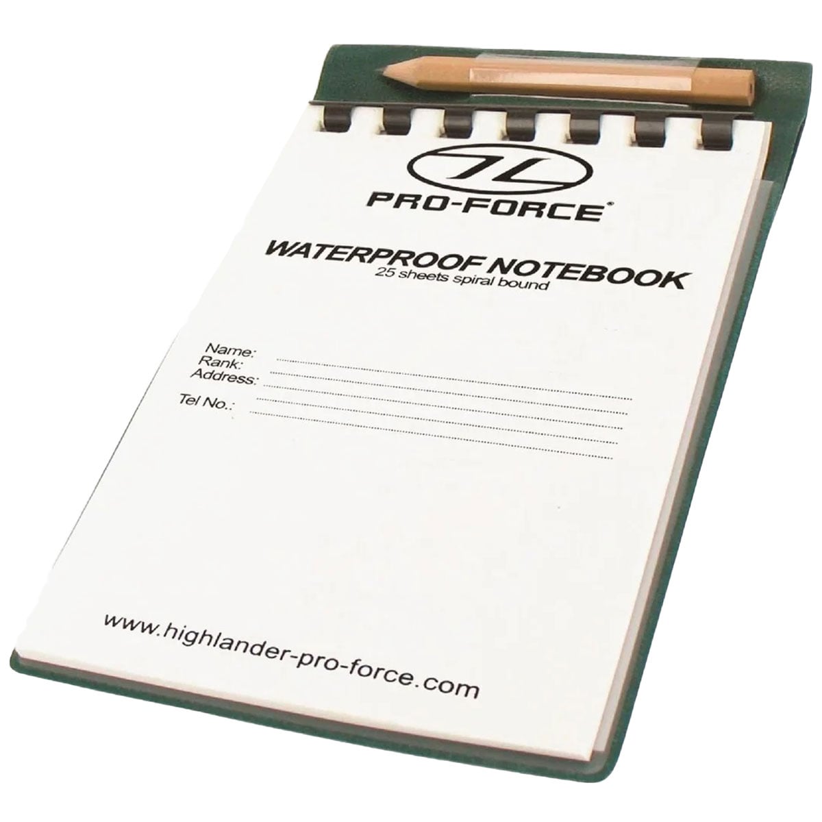 Notes wodoodporny Highlander Forces 150 x 105 mm