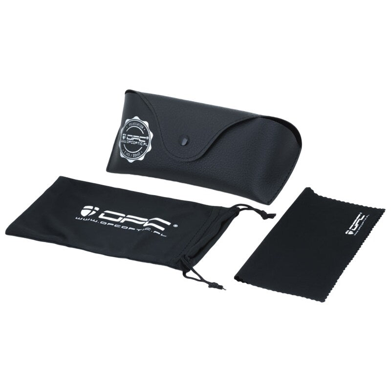 Okulary przeciwsłoneczne OPC Lifestyle J-Bay Matt Black Blue Revo z polaryzacją