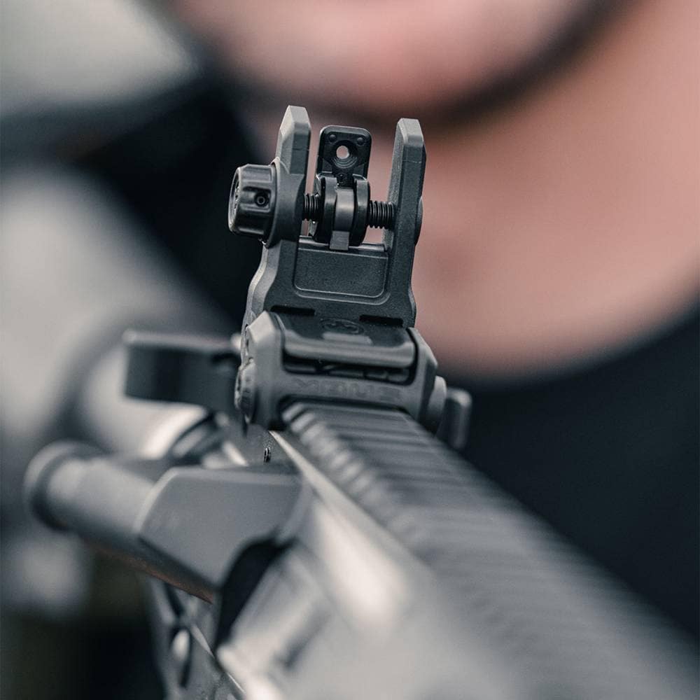 Składany celownik przeziernikowy Magpul MBUS Gen. 3 - Black