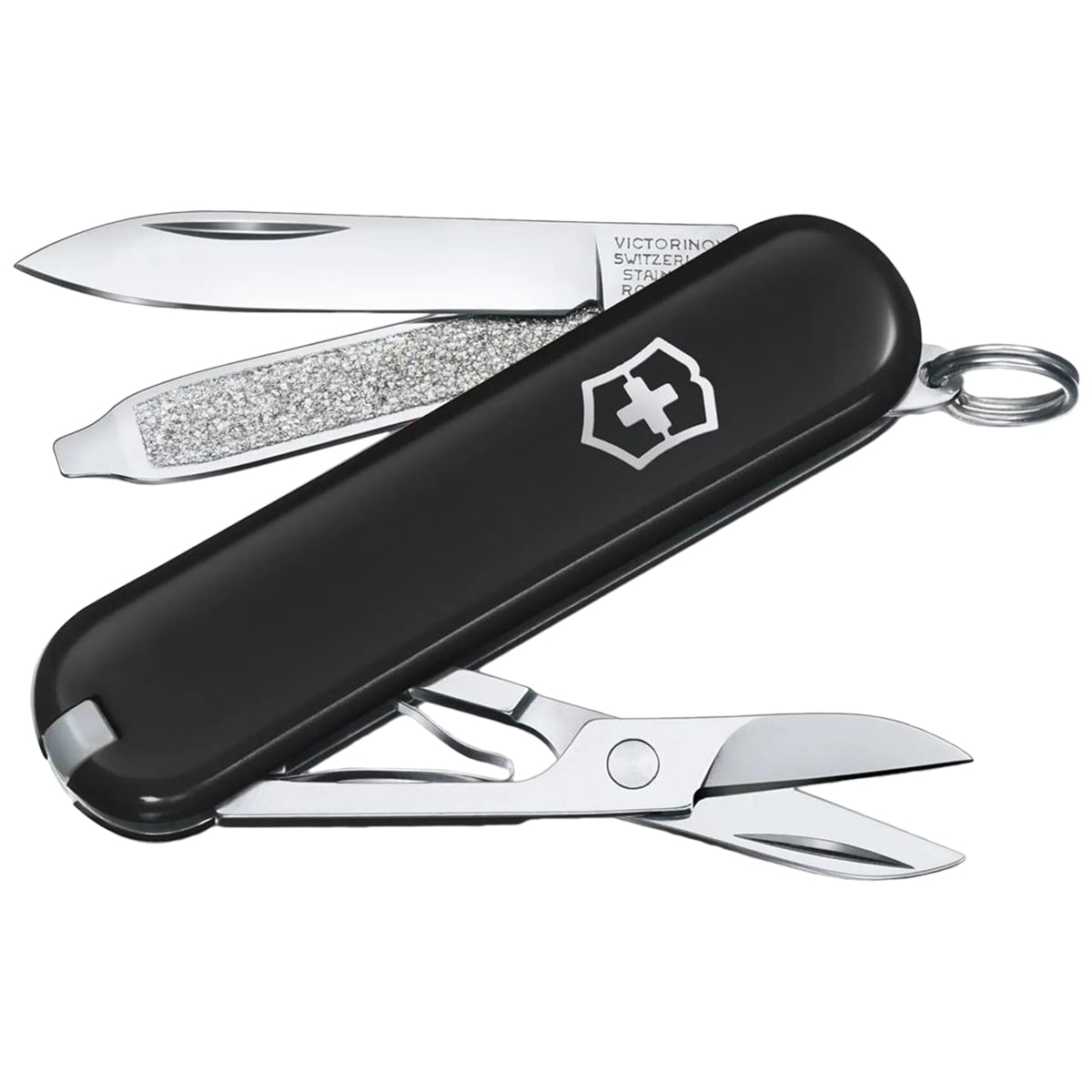 Scyzoryk Victorinox Classic SD z kaburą - Dark Illusion/Blue