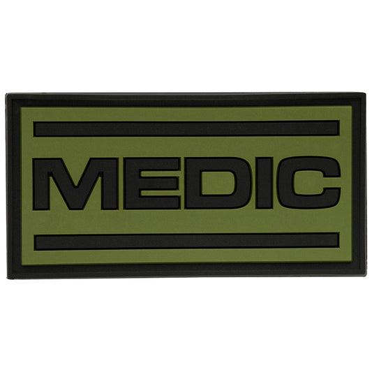 Naszywka medyczna M-Tac Medic PVC - Black/Olive