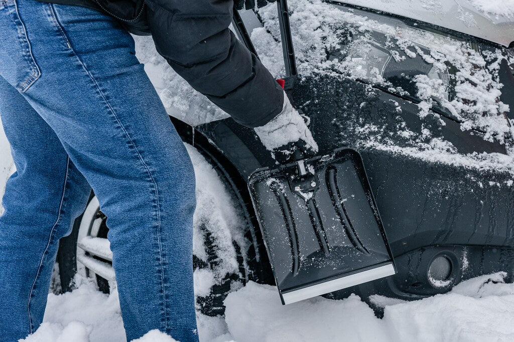 Saperka składana Mil-Tec Snow Shovel Black