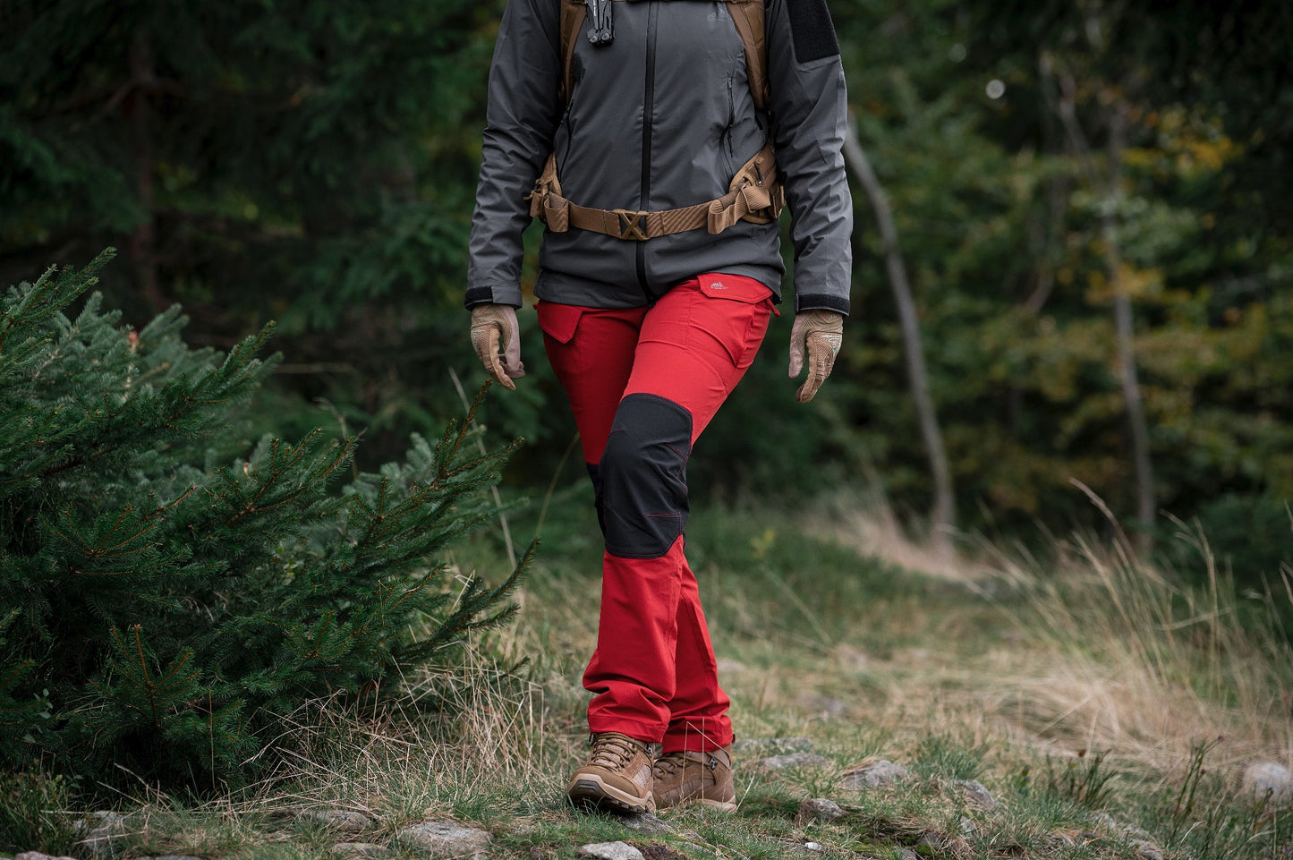 Spodnie damskie Helikon OTP VersaStretch - Crimson Sky/Black