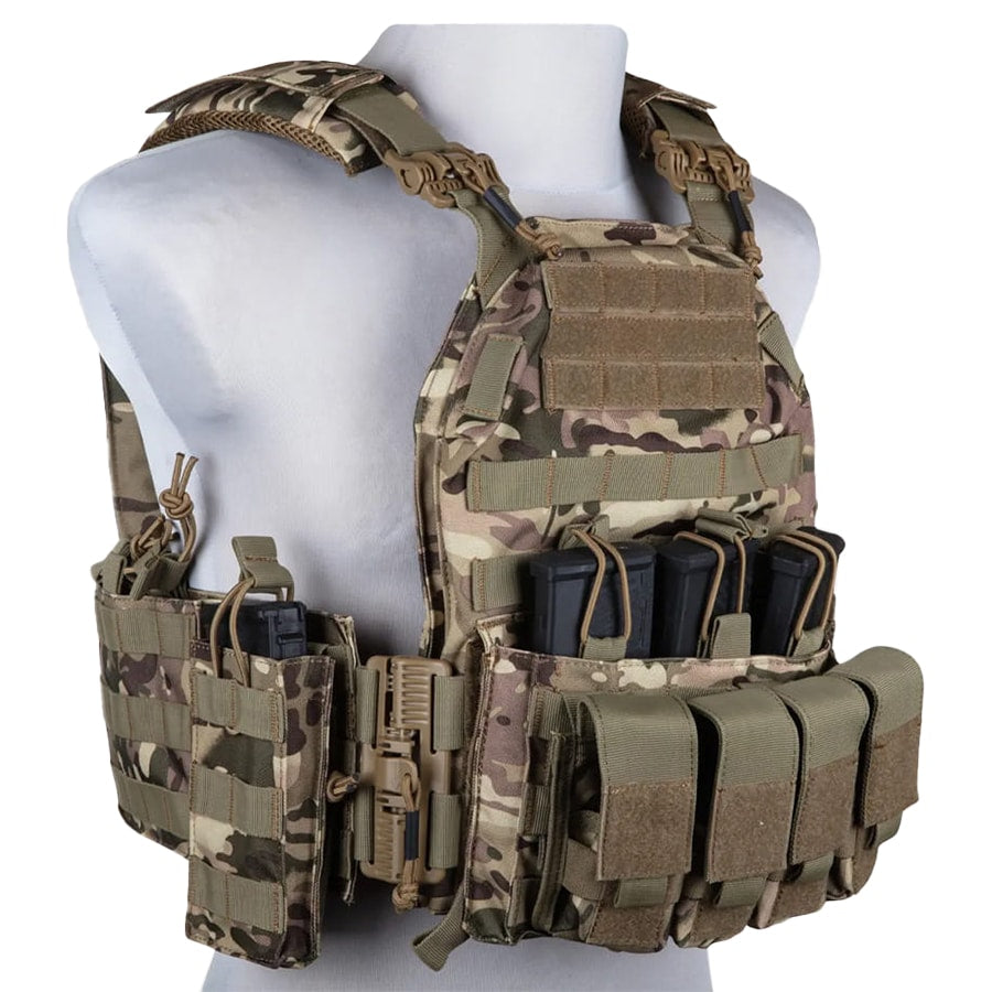Kamizelka taktyczna GFC Plate Carrier - Arid MC Camo
