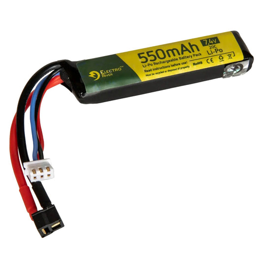 Akumulator ASG Electro River Li-Po 7,4 V 550 mAh do AEP z Mosfetem