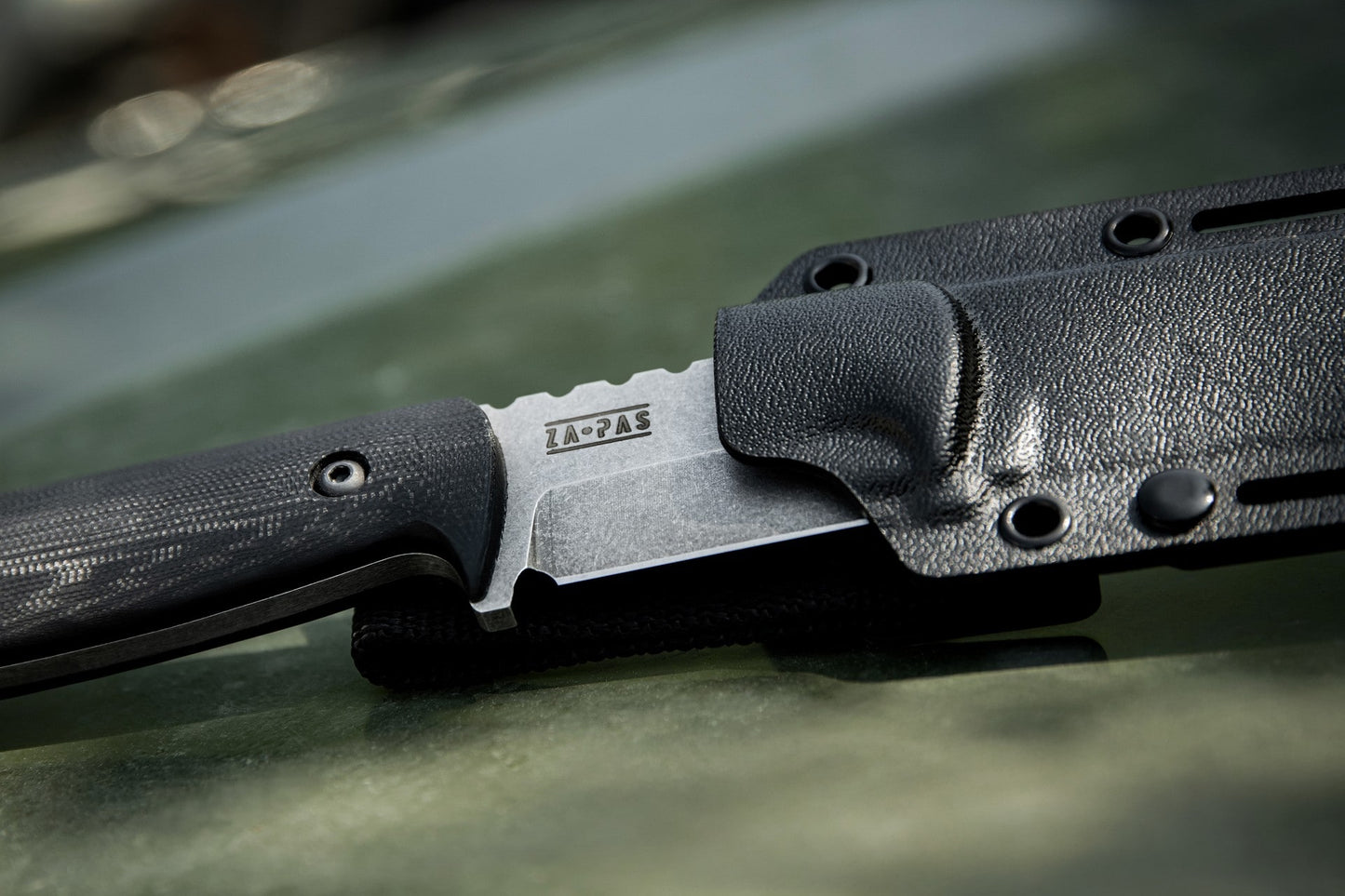 Nóż Za-Pas WZ.25 Grom Stonewashed - Black