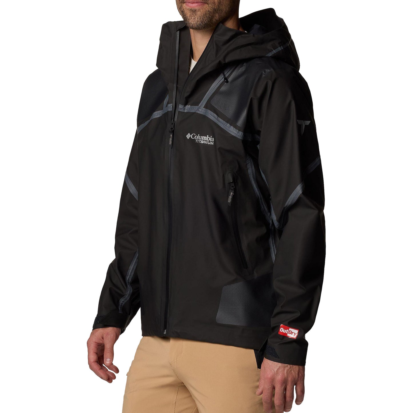 Kurtka Columbia Whistler Peak Shell Titanium - Black