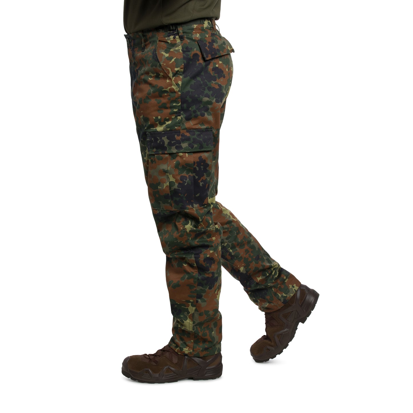 Spodnie wojskowe MFH US Combat BDU - Flecktarn