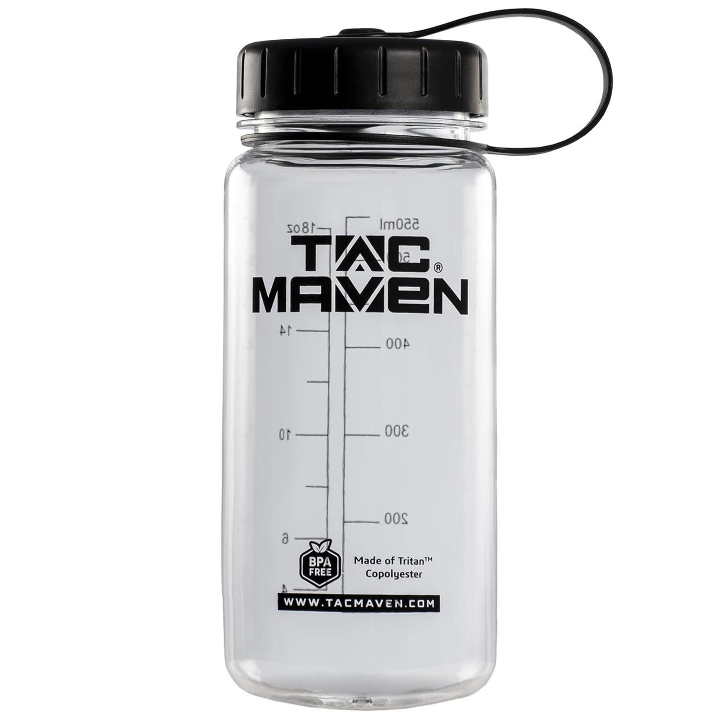 Butelka turystyczna Pentagon Tac Maven 550 ml - Przezroczysta