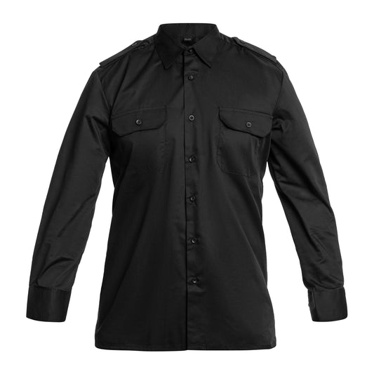 Koszula Mil-Tec Service Long Sleeve Shirt - Black