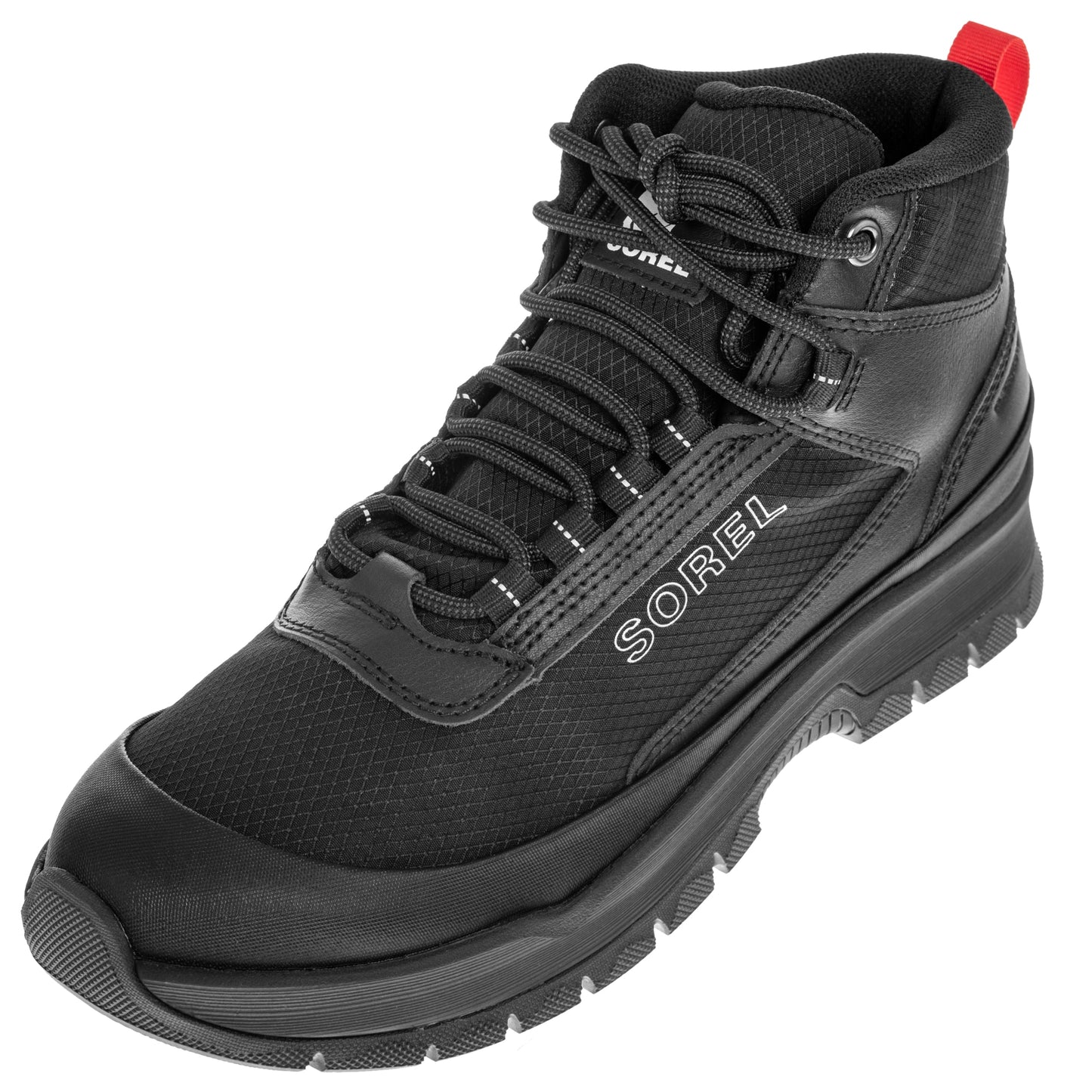Buty Sorel Outing NW Sneaker MID Waterproof - Black/Black