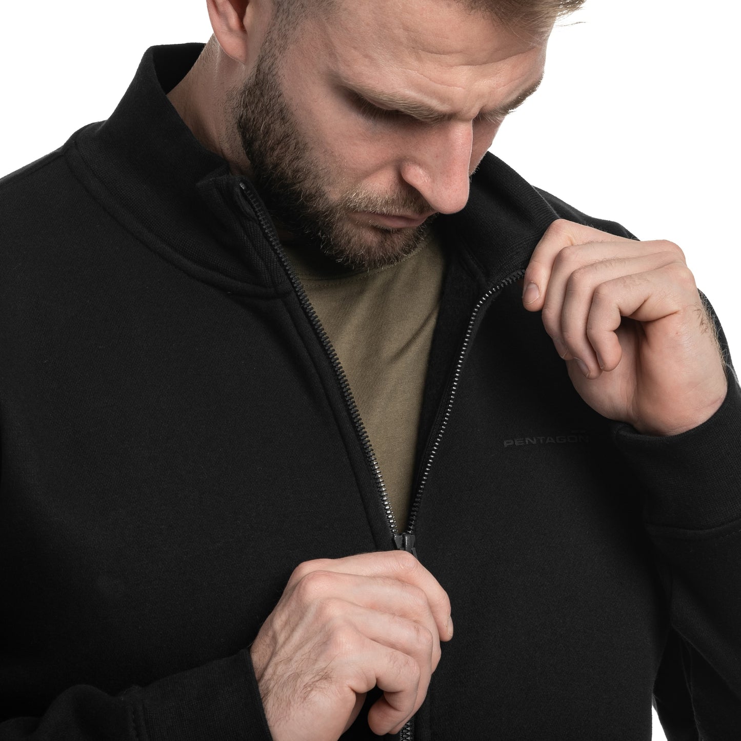 Bluza Pentagon Highneck Sweater - Black