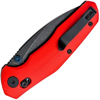 Nóż składany Bestechman Ronan Black Titanized Stonewash - Red
