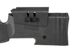 Karabin snajperski ASG Specna Arms SA-S03 CORE z lunetą i dwójnogiem - czarny