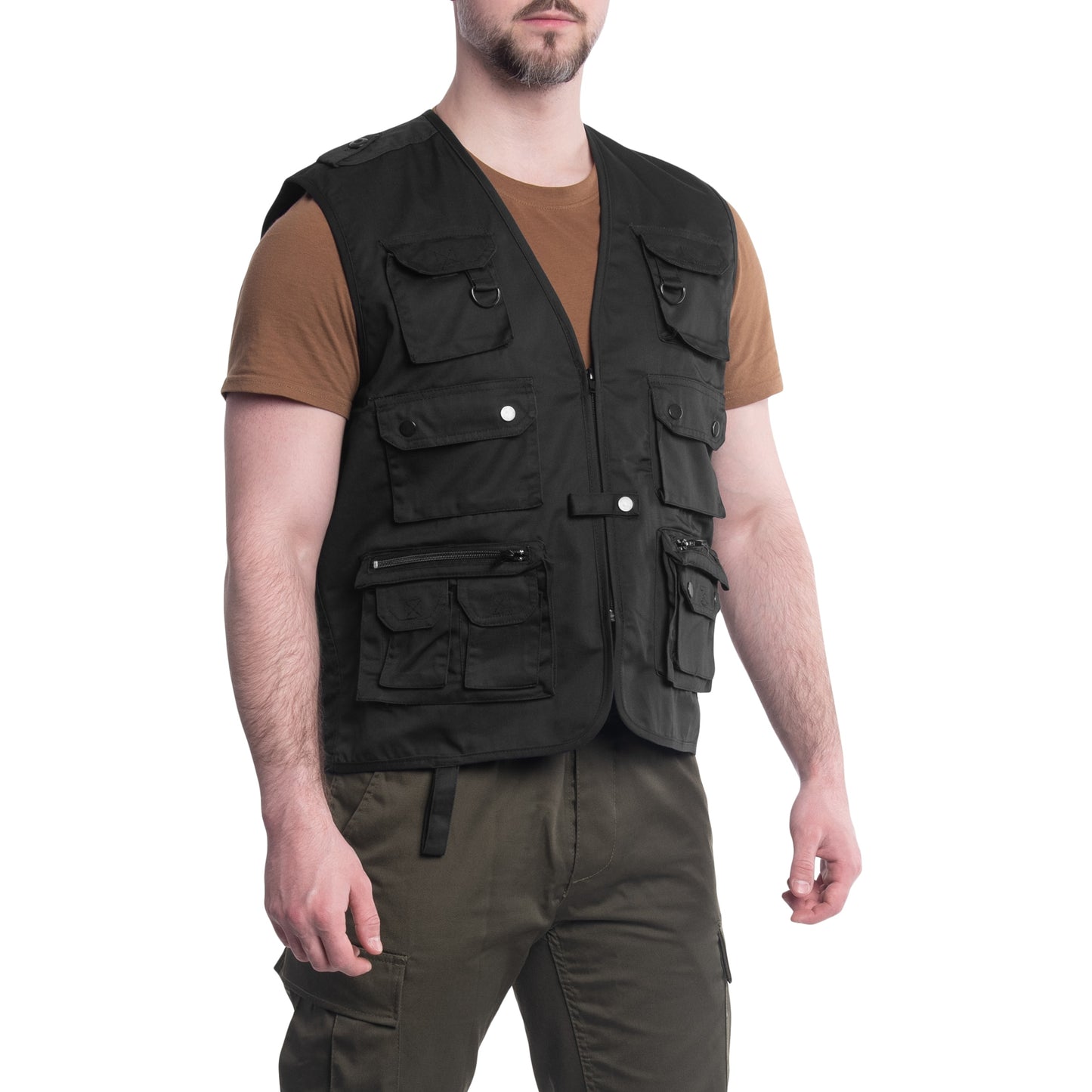 Bezrękawnik Mil-Tec - Black