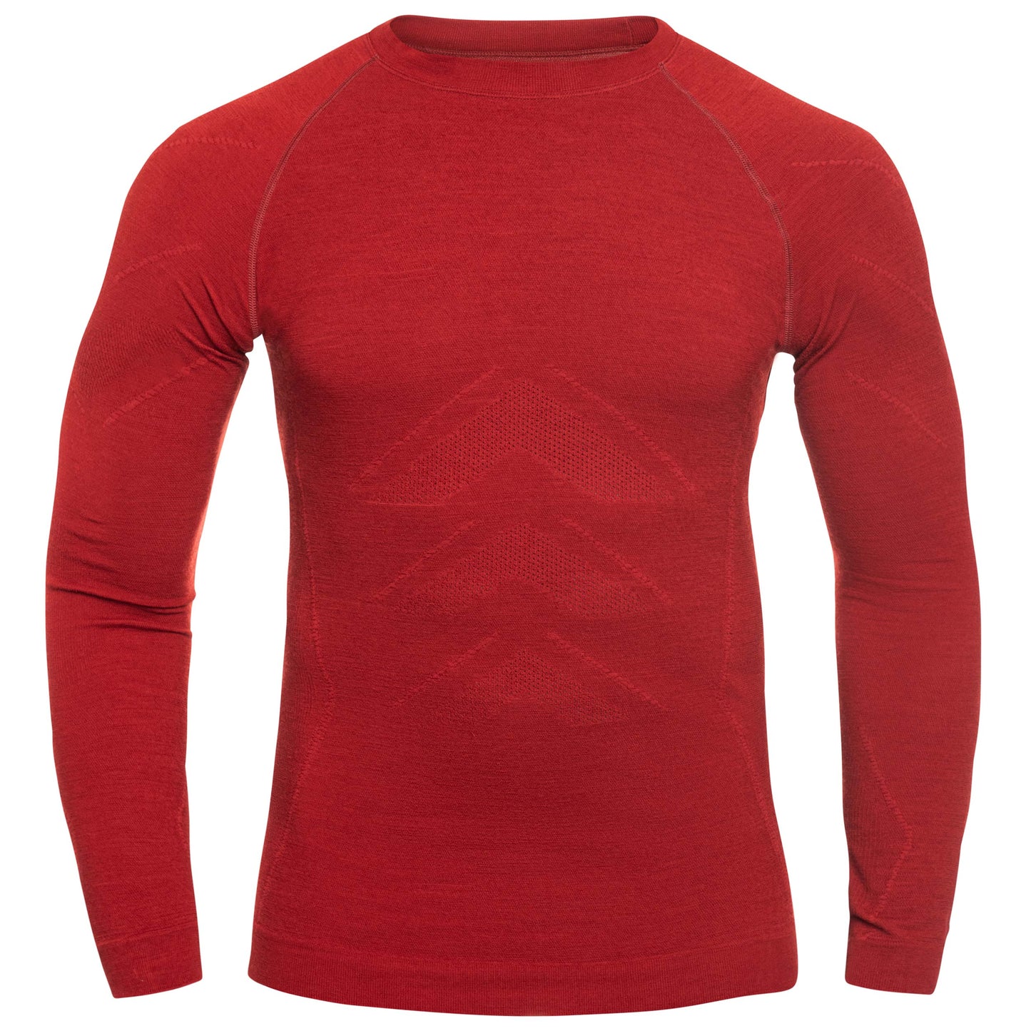 Koszulka termoaktywna FreeNord NordTrek Merino Tech Long Sleeve - Burgund