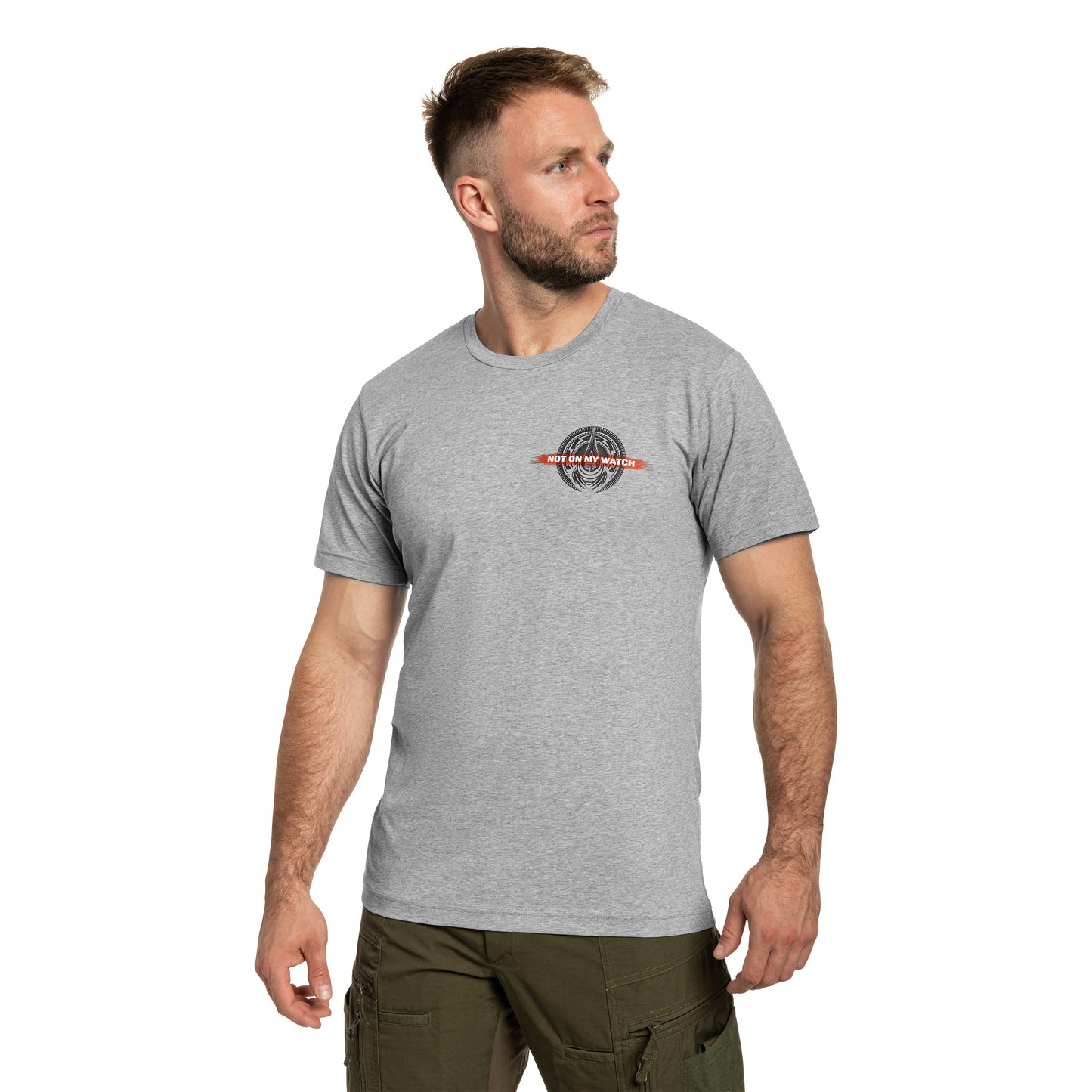 Koszulka T-shirt UF PRO Not On My Watch Tee - Jet Grey