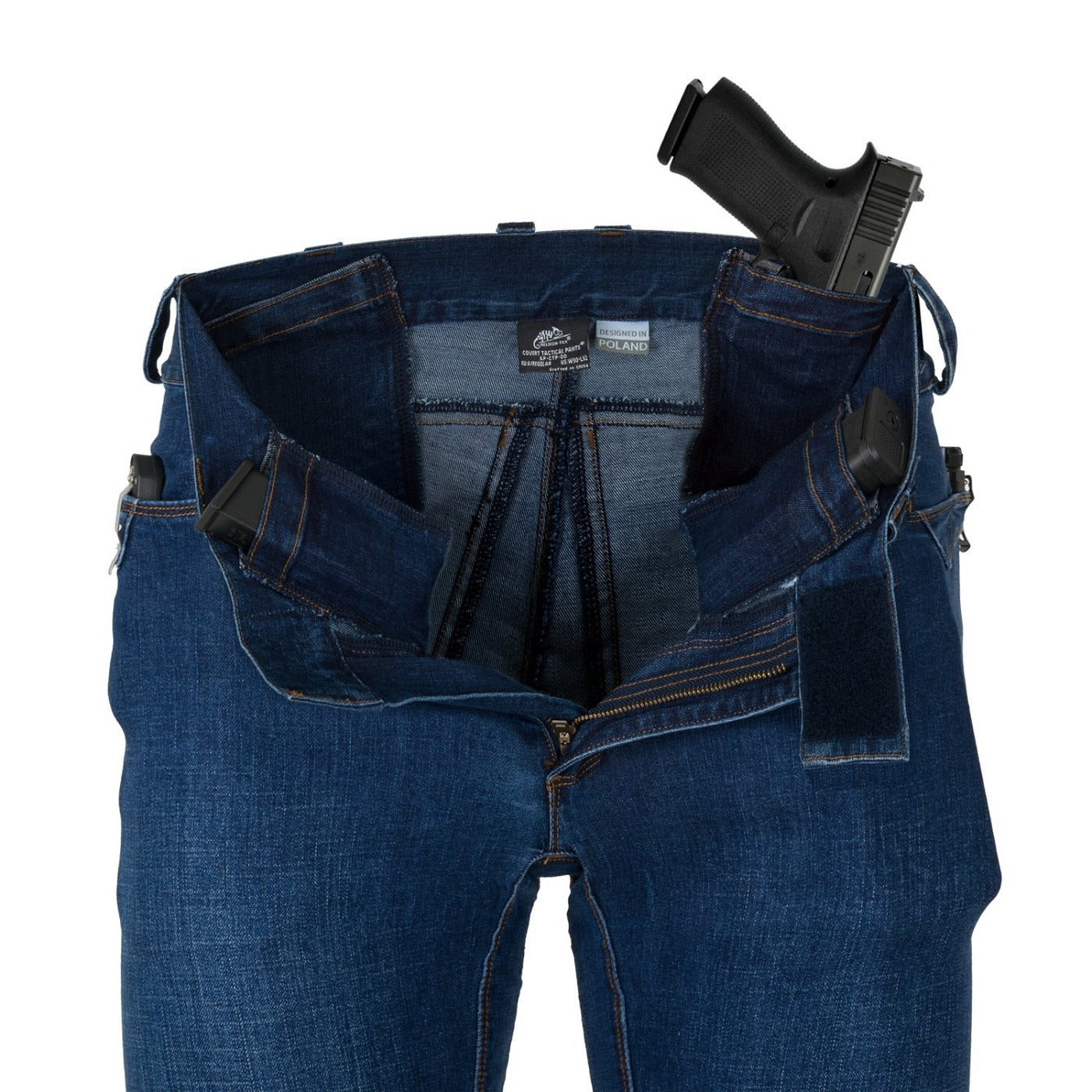 Spodnie Helikon CTP Denim Mid - Vintage Worn Blue