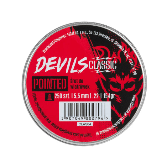 Śrut Devils Classic Pointed 5,5 mm 250 szt.