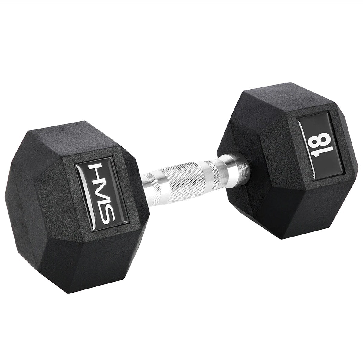 Hantel heksagonalny HMS Hex Pro 18 kg