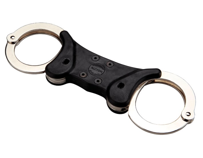 Kajdanki sztywne Alcyon Rigid steel srebrne