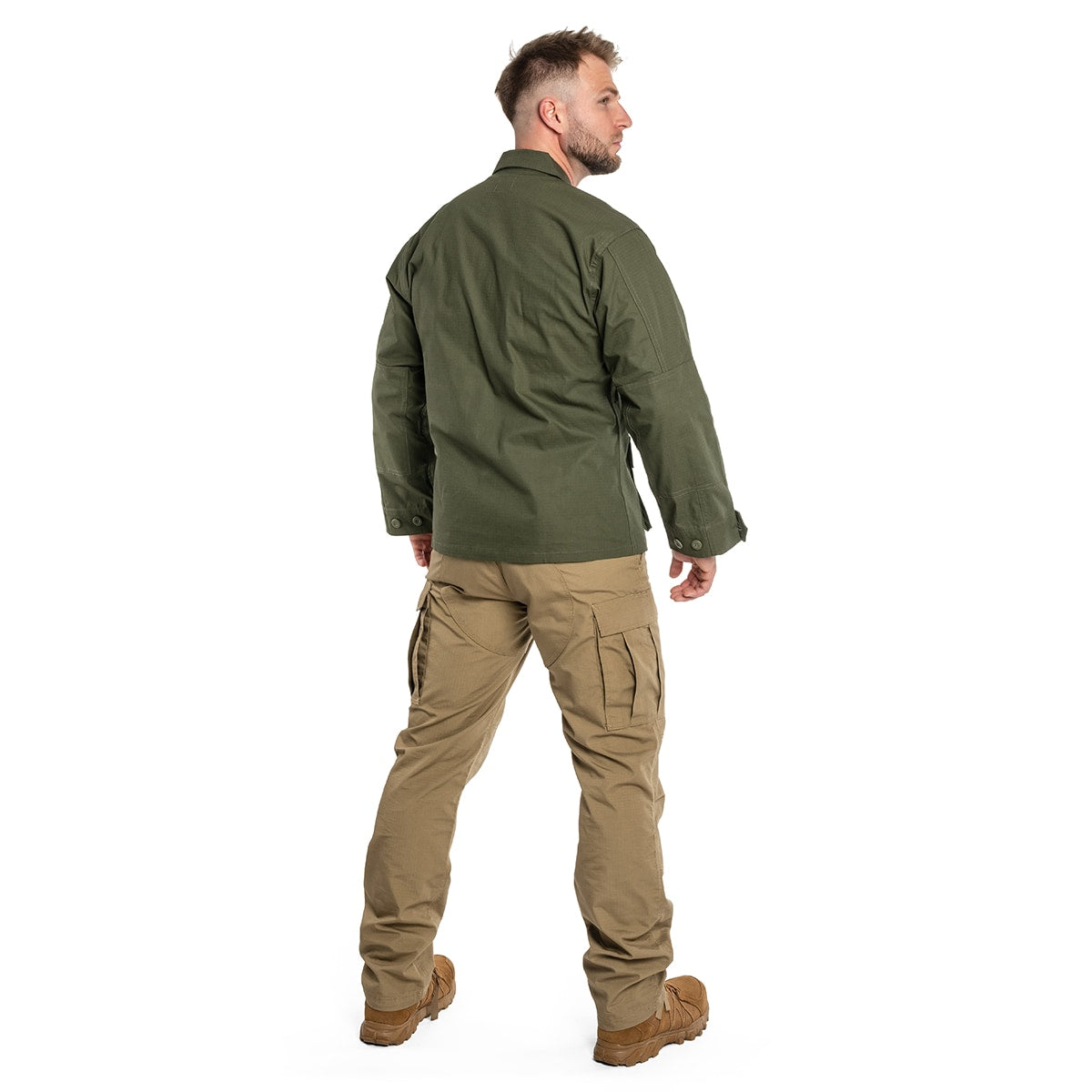 Bluza wojskowa Mil-Tec Teesar BDU Rip-Stop - Olive
