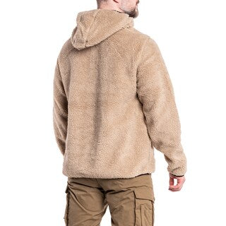 Polar Brandit Teddyfleece Worker Pullover - Coyote