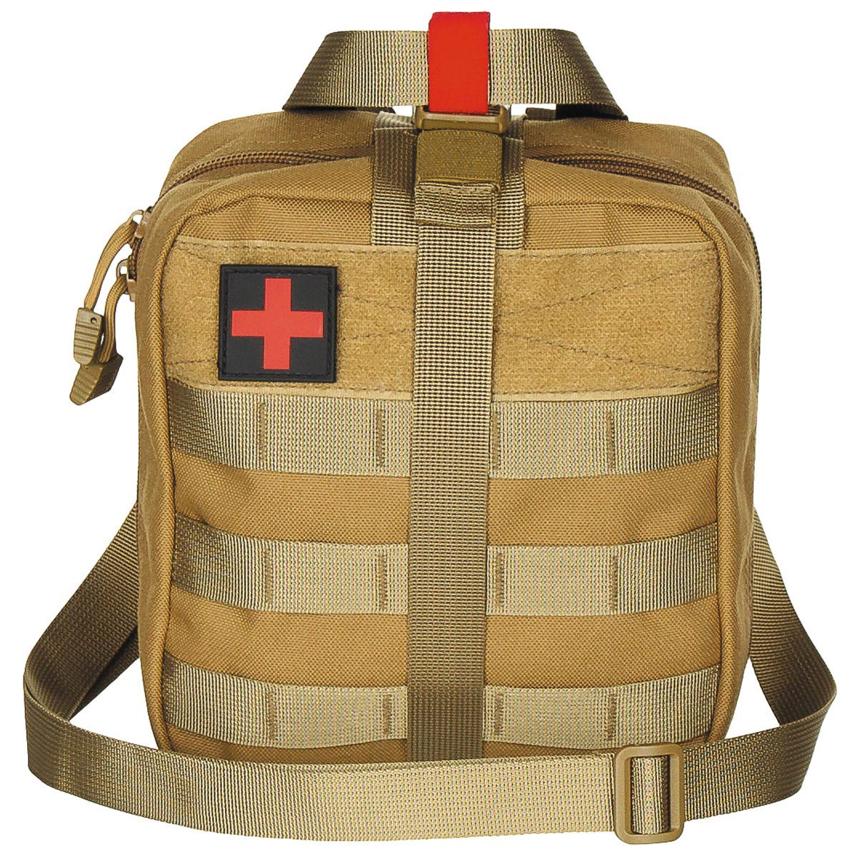 Apteczka taktyczna MFH MOLLE Large - Coyote