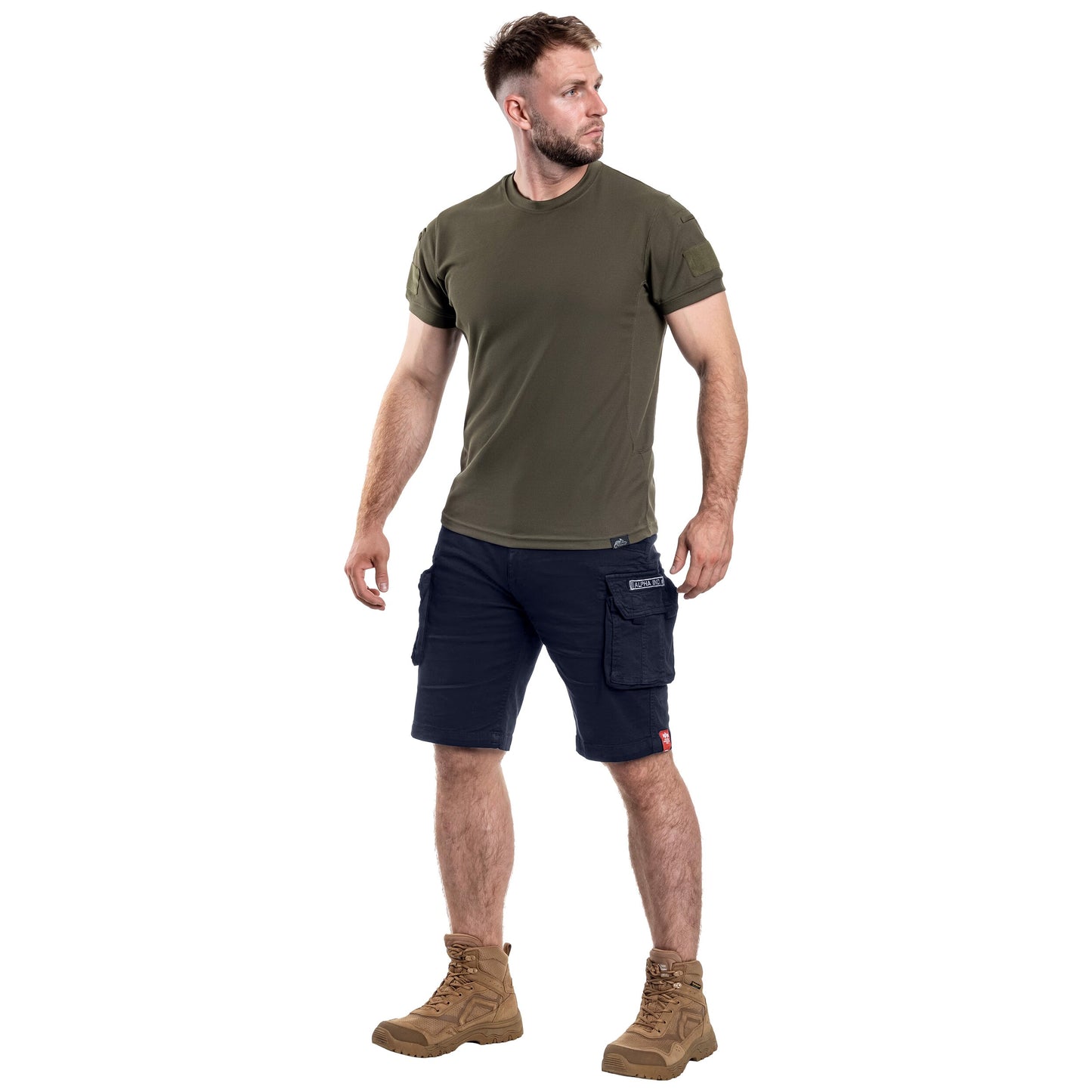 Szorty Alpha Industries Crew Short - Replica Blue