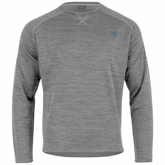 Bluza Highlander Outdoor Crew Neck Leaf - Grey