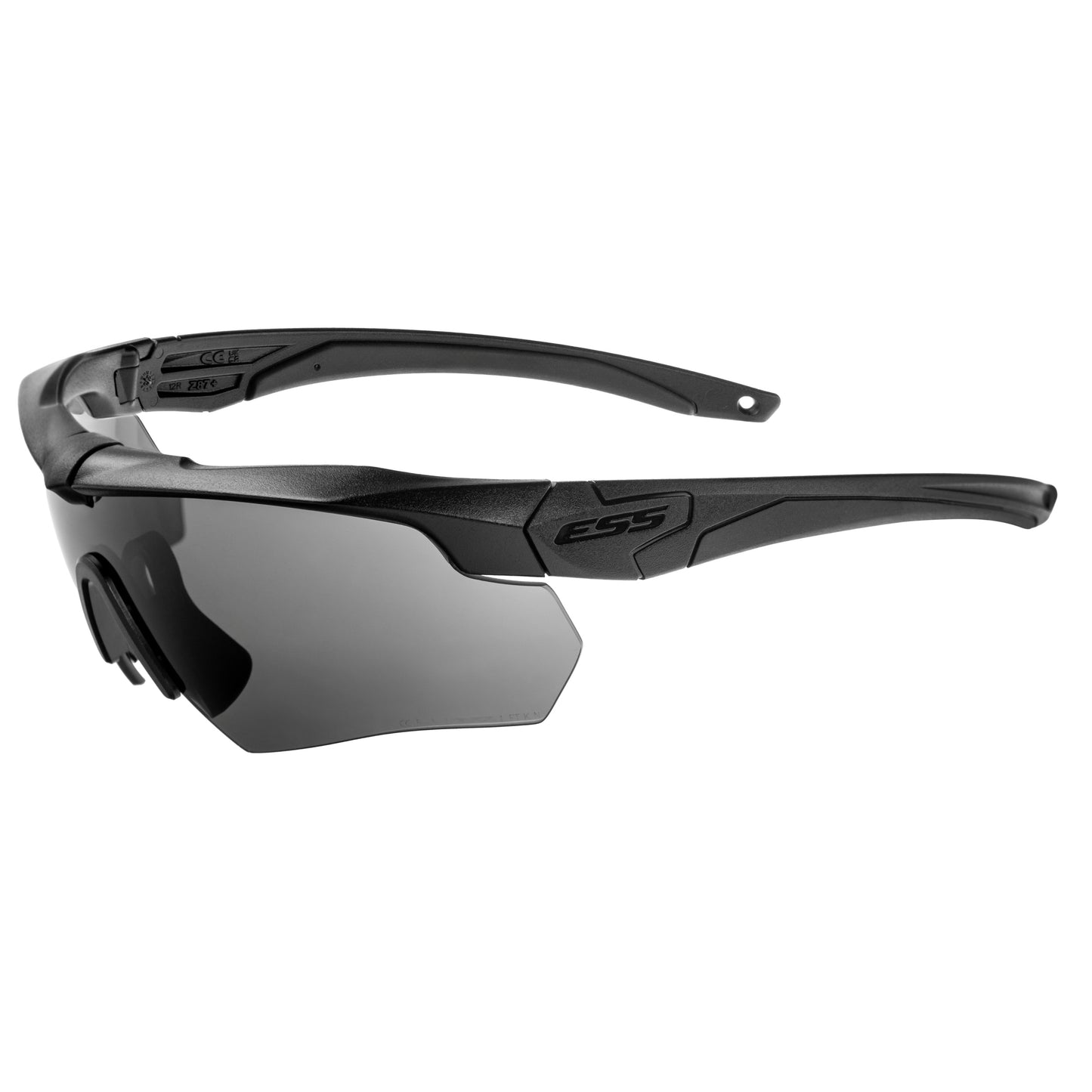 Okulary taktyczne ESS Crossbow One Black/Smoke Gray