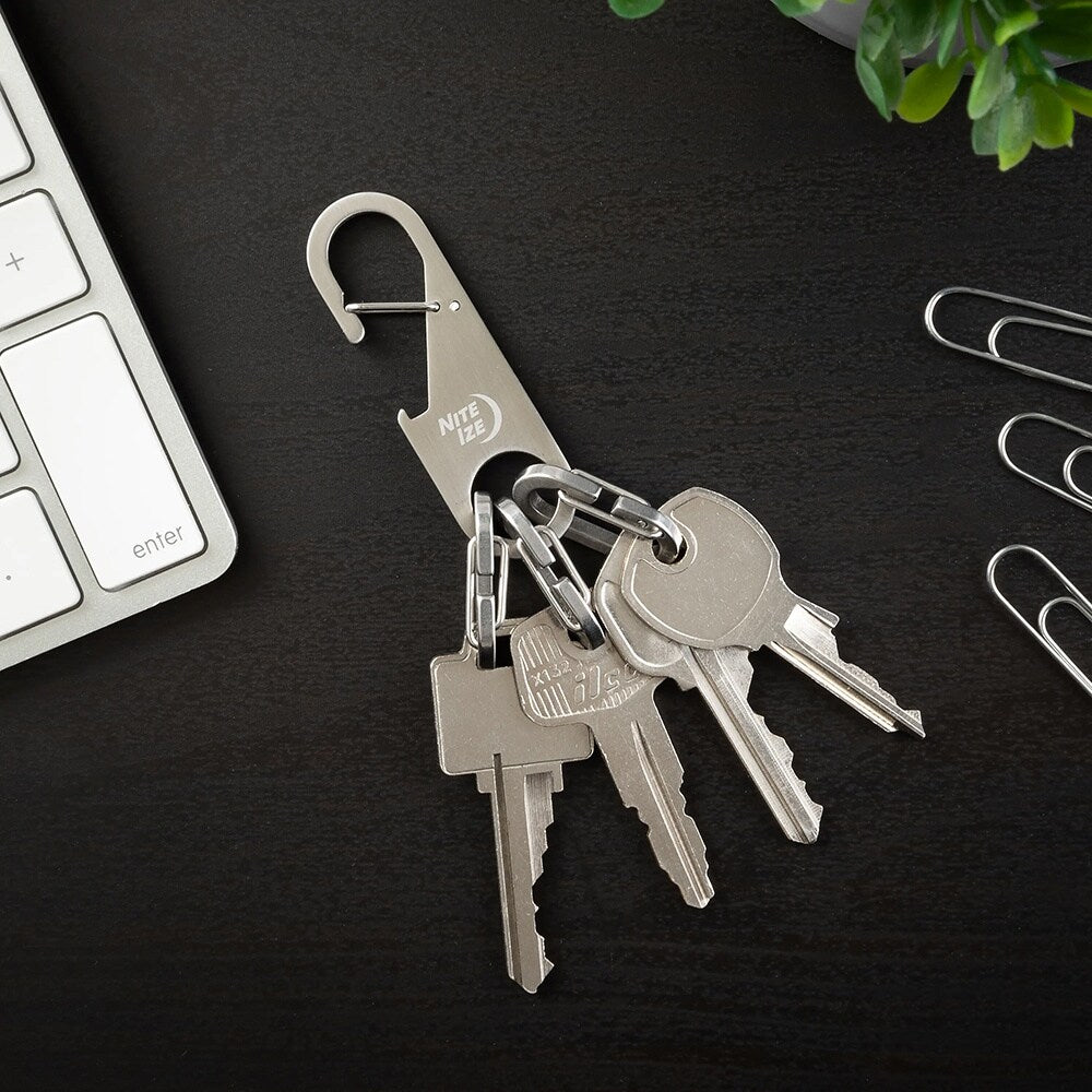 Brelok Nite Ize Z-Rack Keychain Steel - Silver
