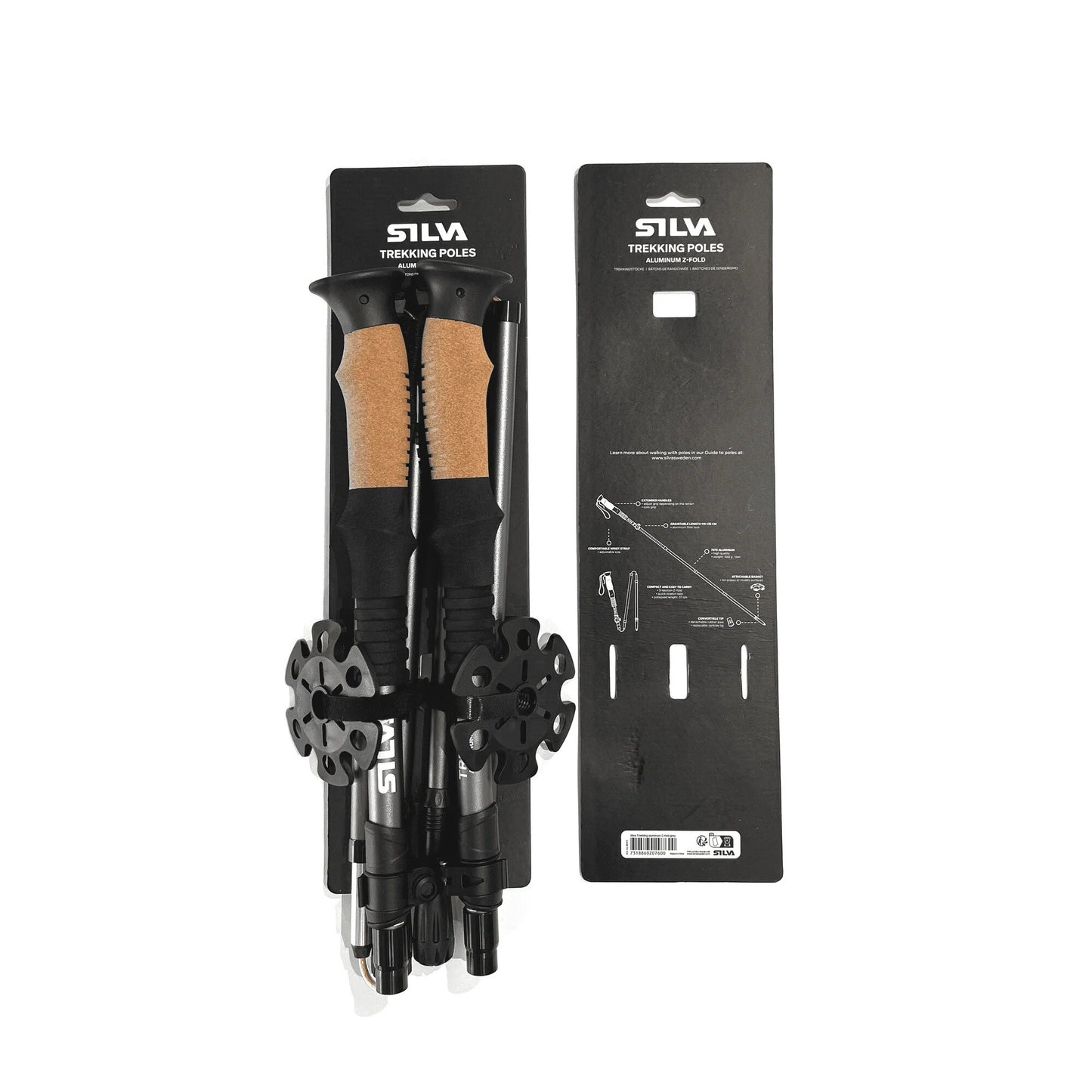 Kije trekkingowe Silva Trekking Poles Z-Fold - Aluminium Grey