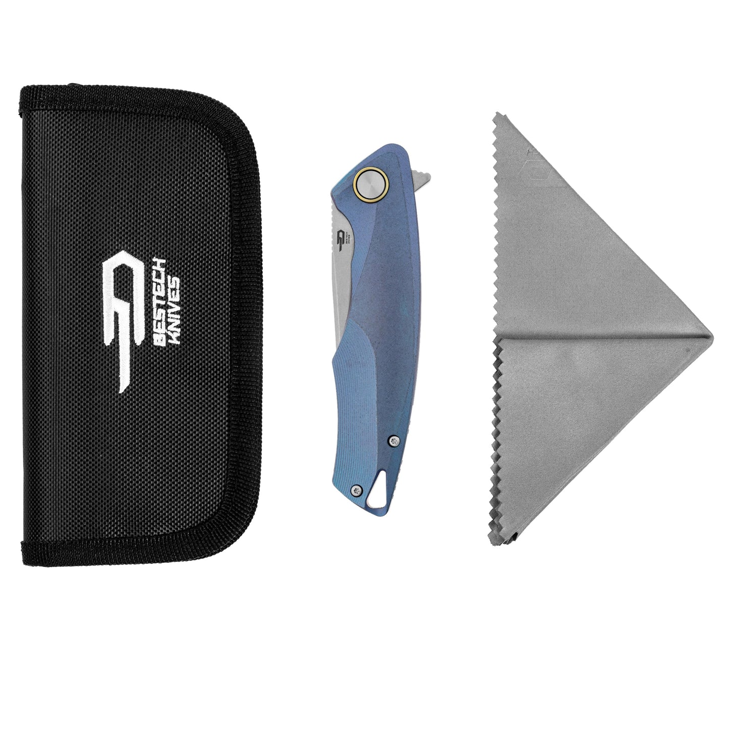 Nóż składany Bestech Knives Dolphin - Retro Blue