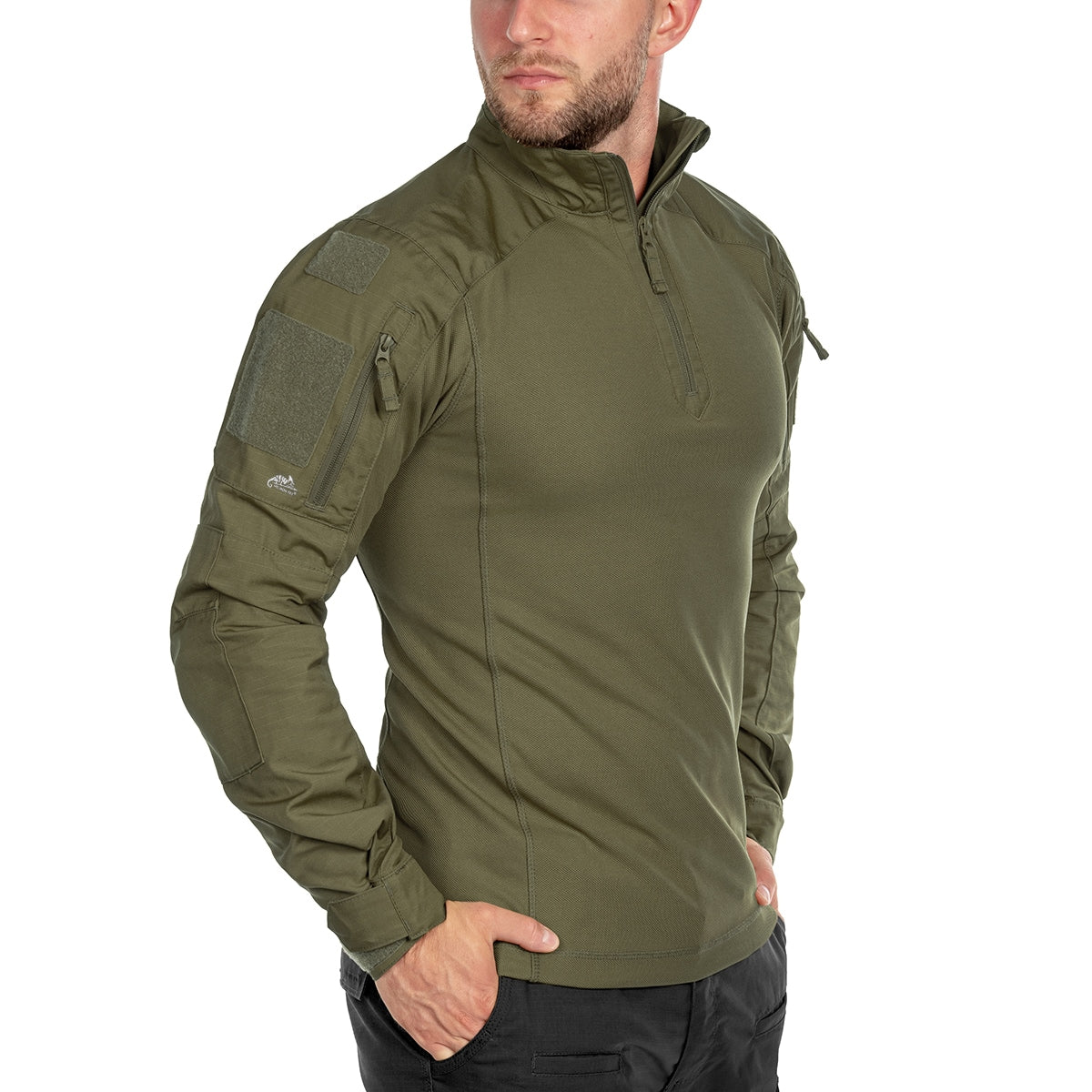Bluza Helikon MCDU Combat Shirt NyCo Rip-Stop - Olive Green