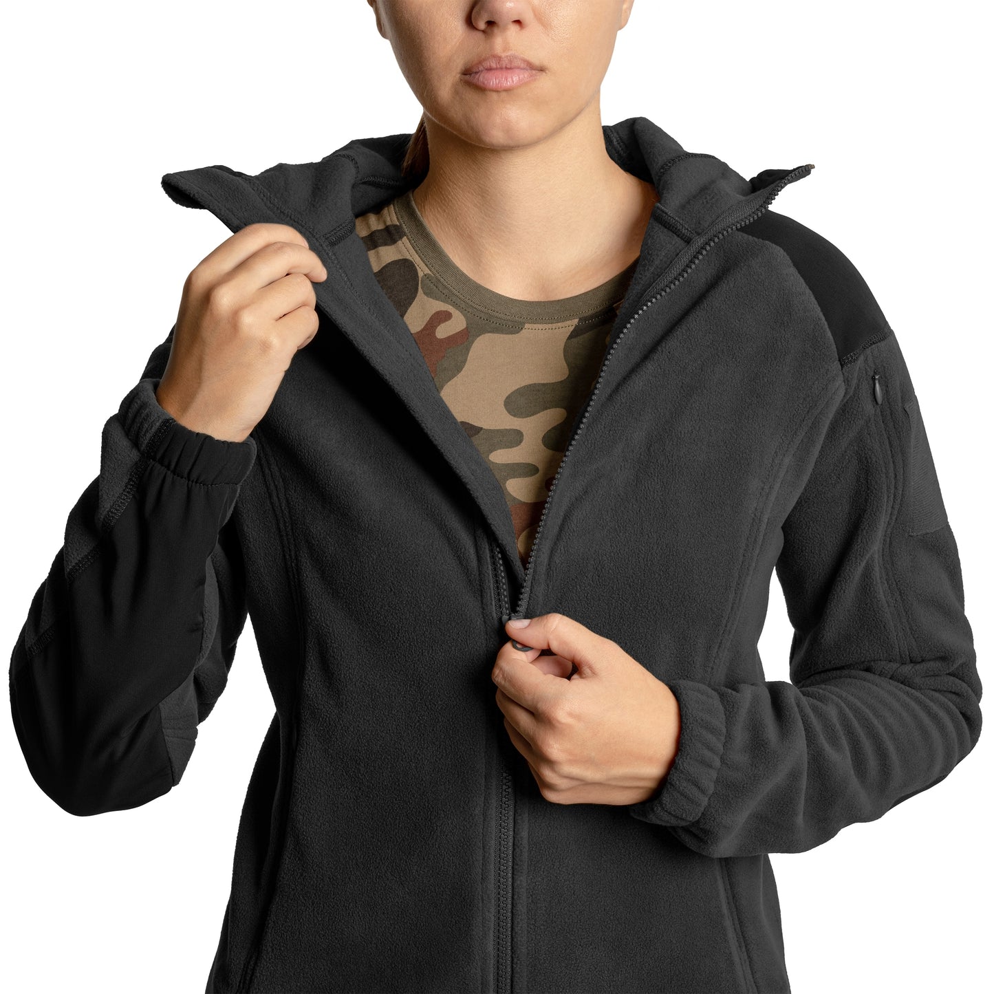 Polar damski Helikon Cumulus Heavy Fleece - Black