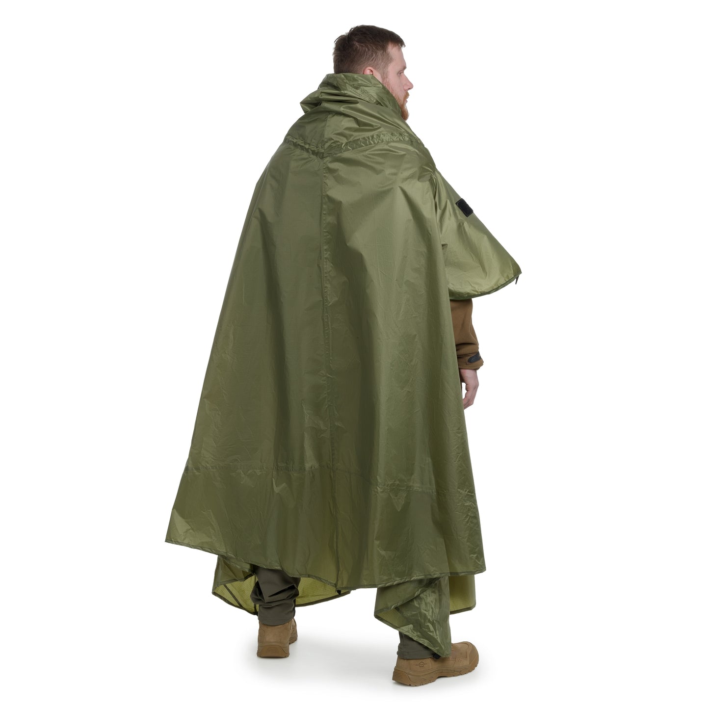 Ponczo Badger Outdoor Timber z funkcją namiotu - Olive