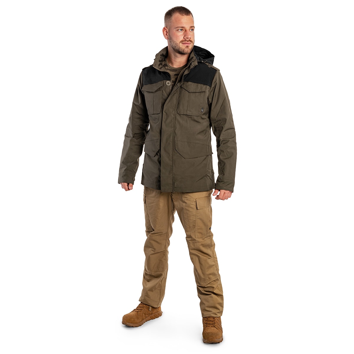 Kurtka Helikon M65 Covert - Green Black