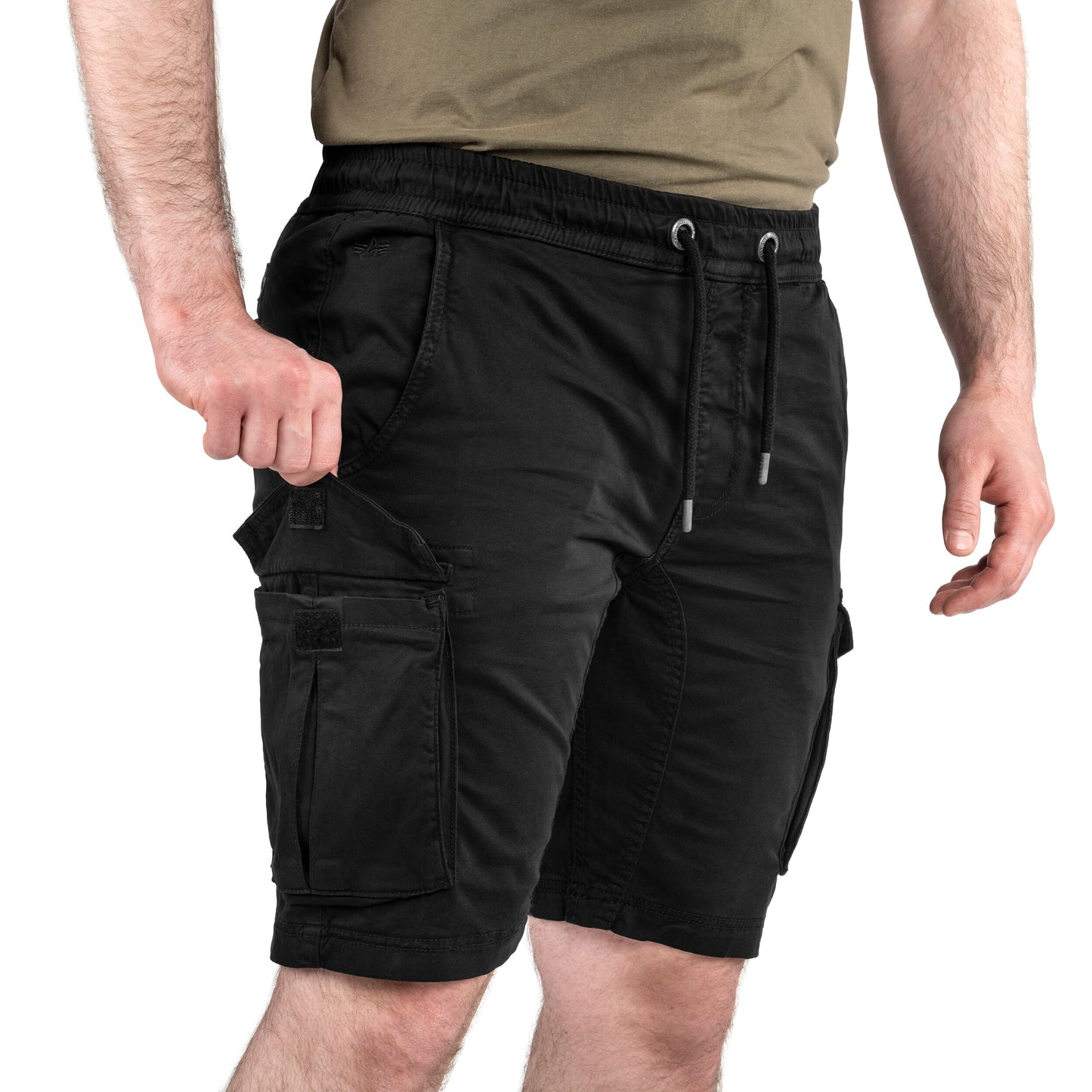 Szorty Alpha Industries Cotton Twill Jogger - Black