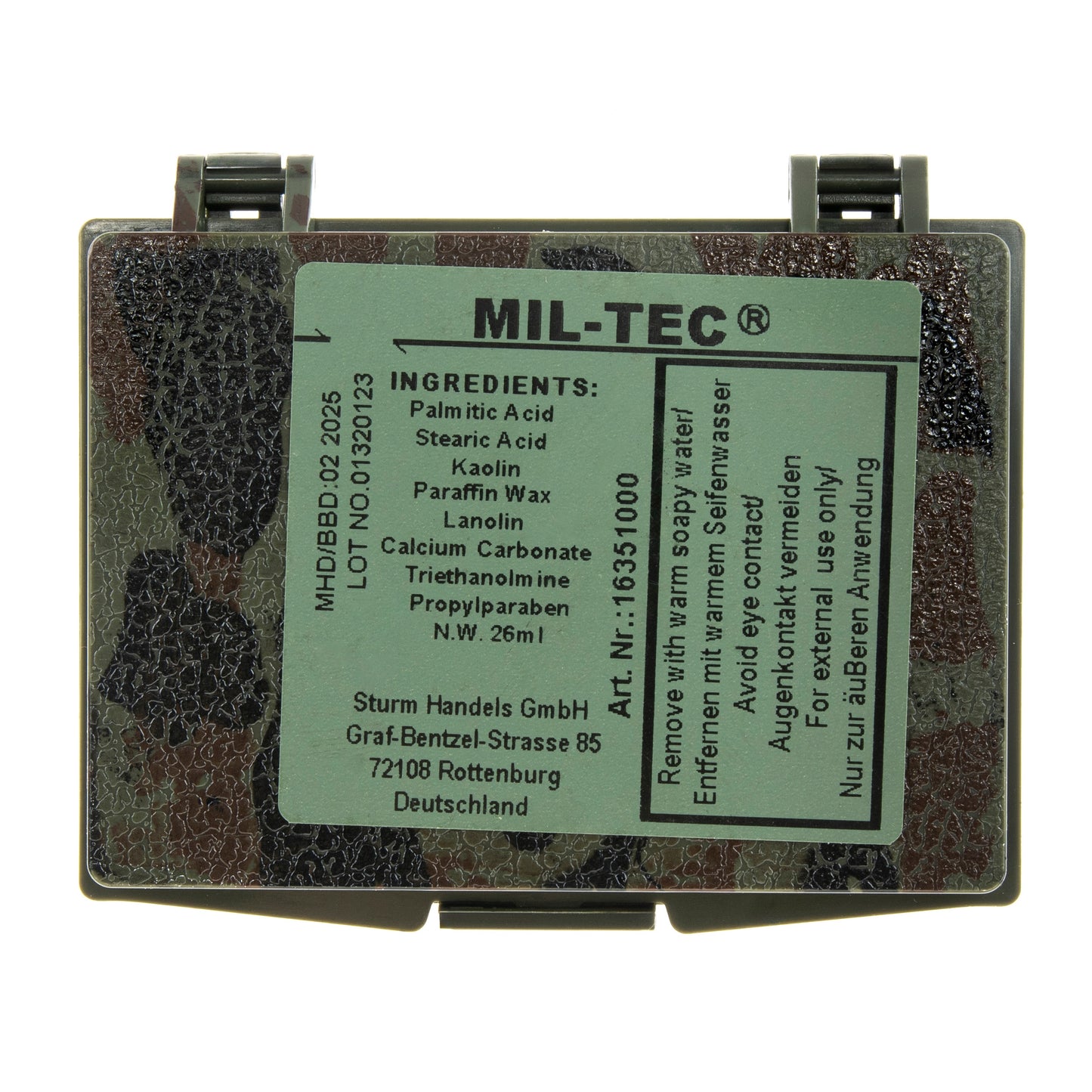 Farba maskująca 3w1 Mil-Tec - Woodland