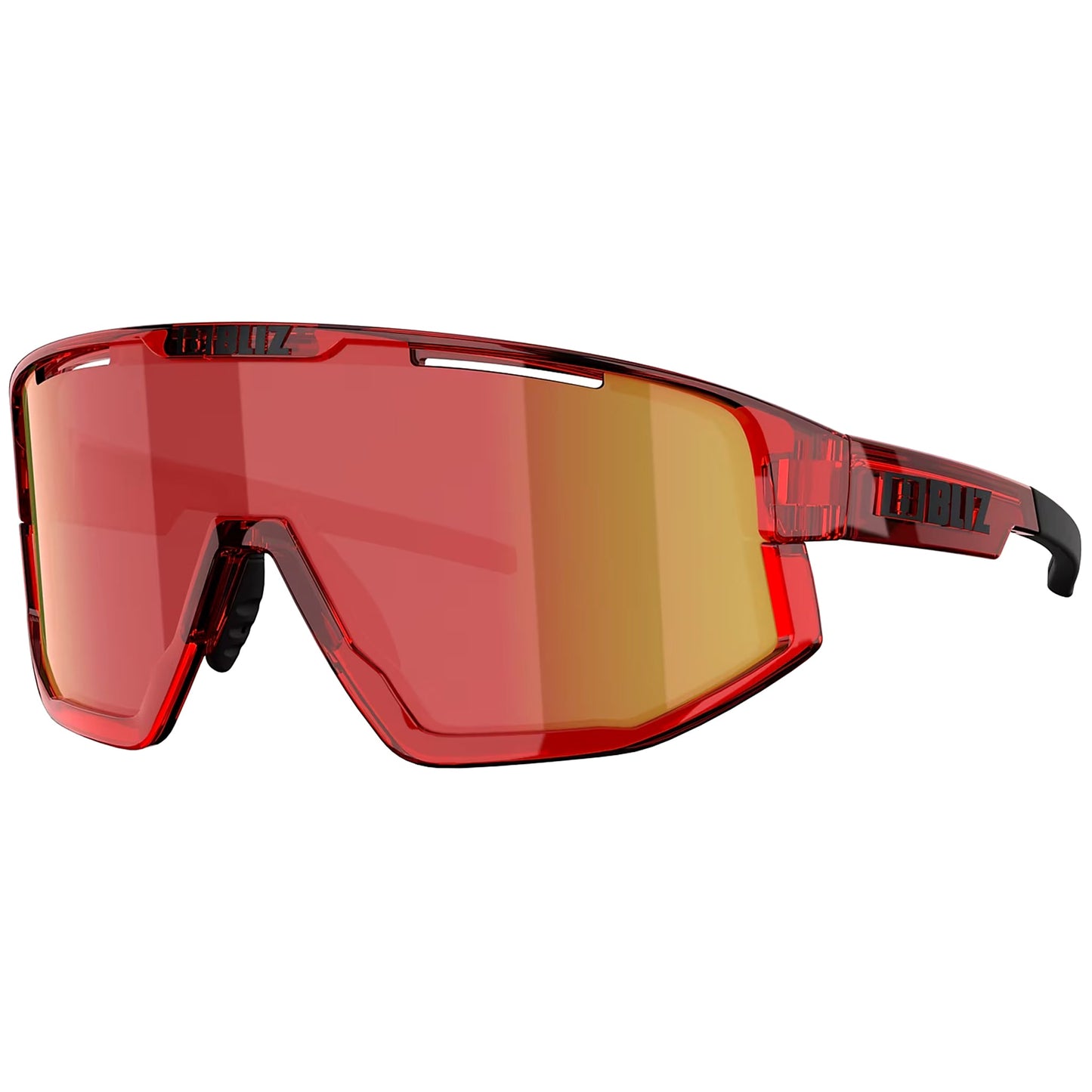Okulary przeciwsłoneczne Bliz Fusion - Transparent Red Brown Red