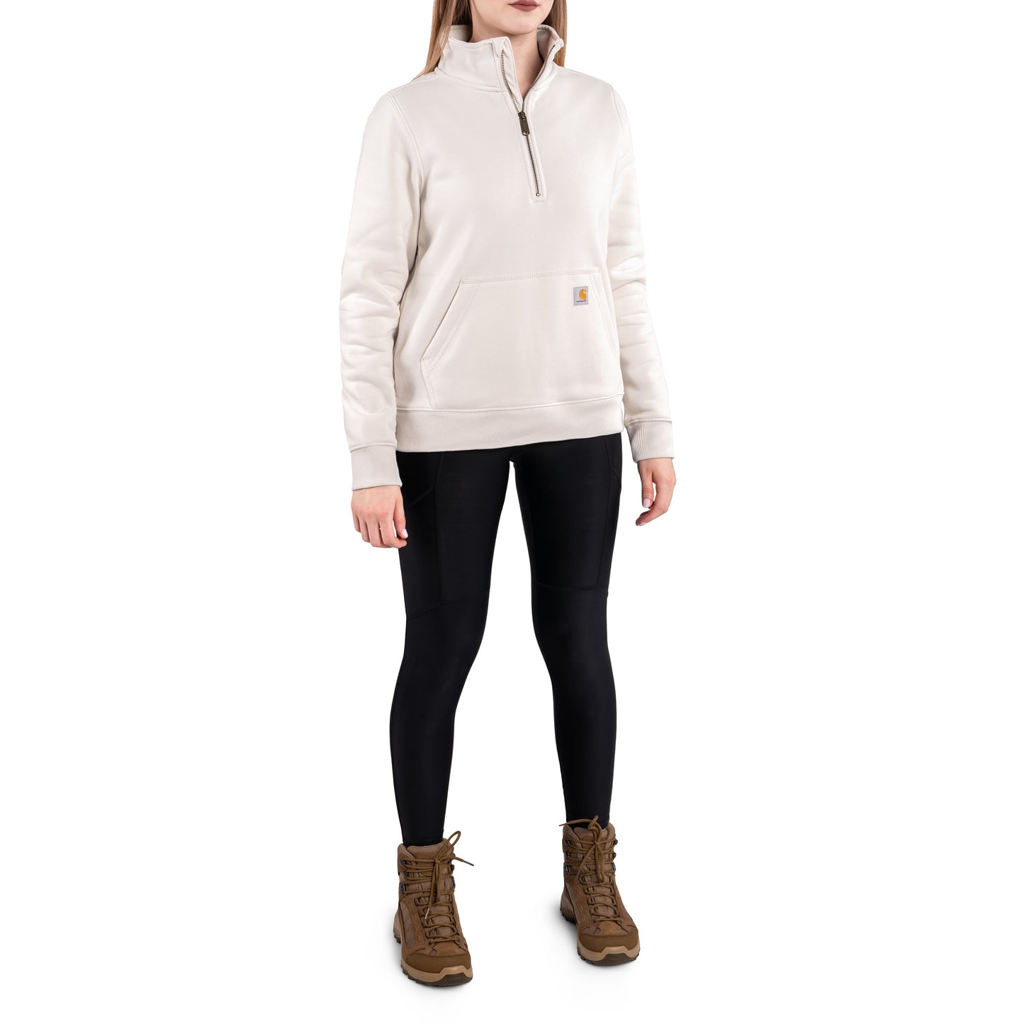 Bluza damska Carhartt Midweight Half Zip - Malt
