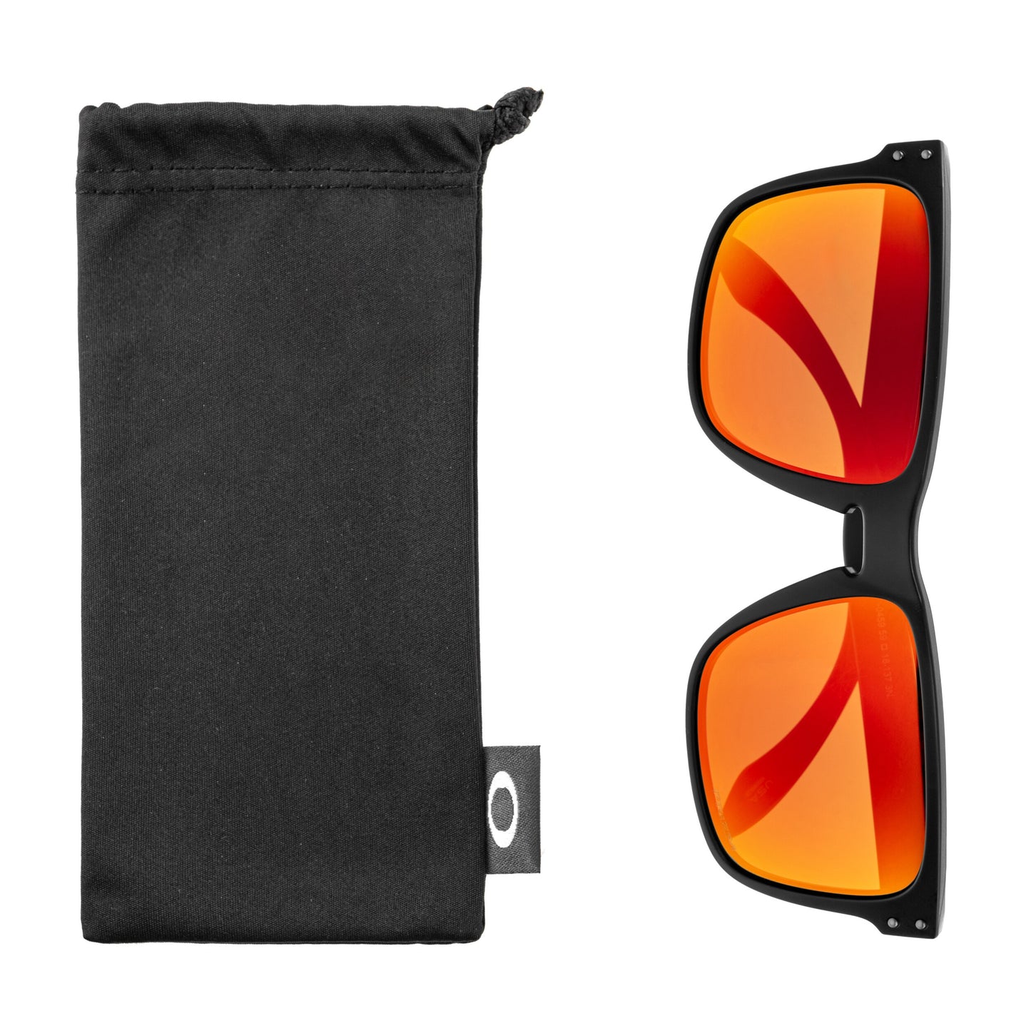 Okulary przeciwsłoneczne Oakley Holbrook XL - Matte Black Frame/Prizm Ruby Lenses