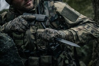Rękawice taktyczne Mechanix Wear Original - wz.93 Pantera PL Woodland