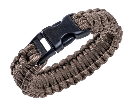 Bransoletka Paracord BCB 9 cali klamra - Coyote Brown