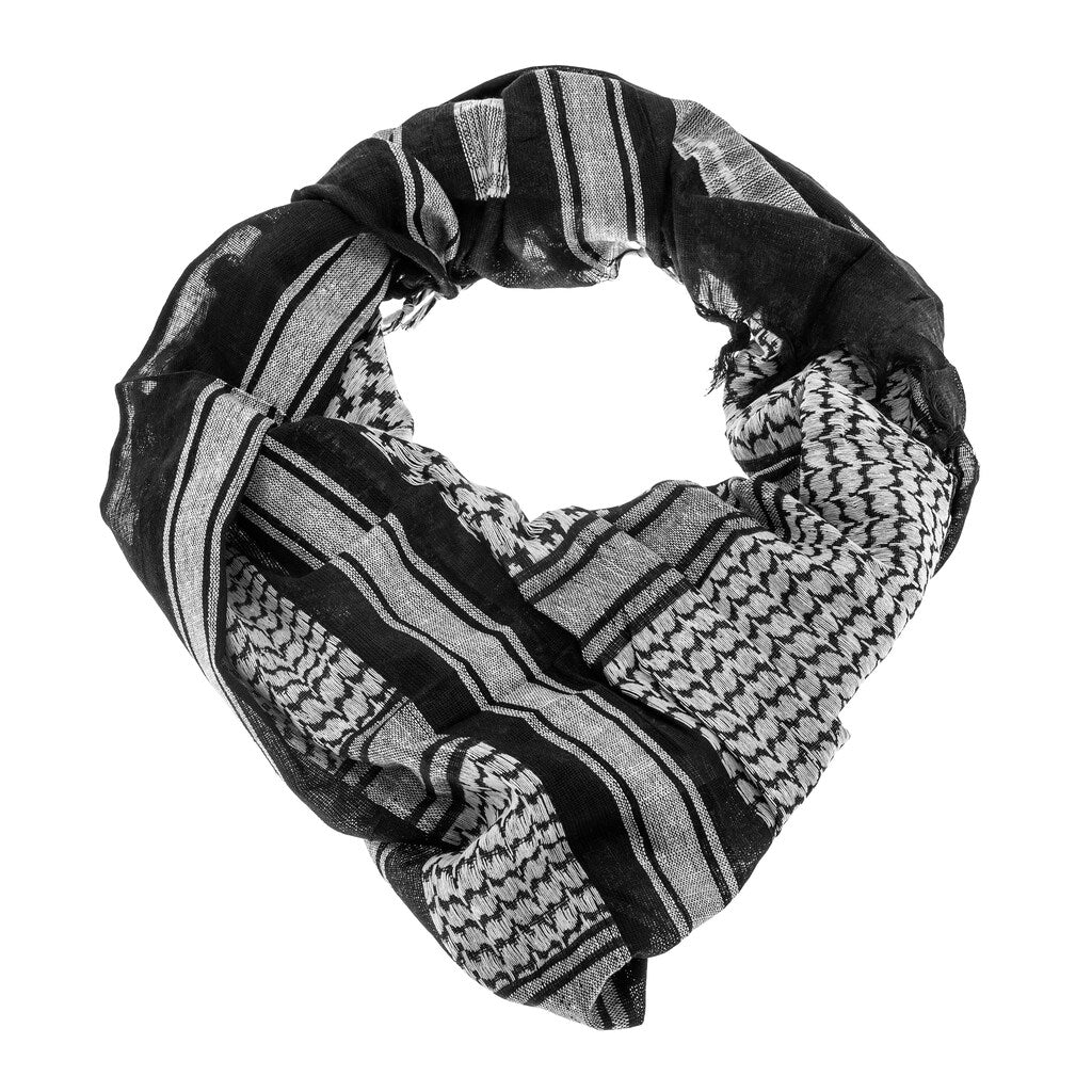 Arafatka chusta ochronna Mil-Tec - Black/White
